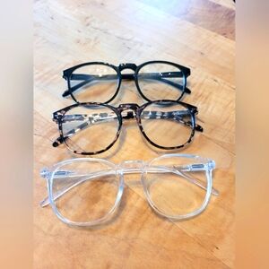 3 Pack Blue Light Glasses